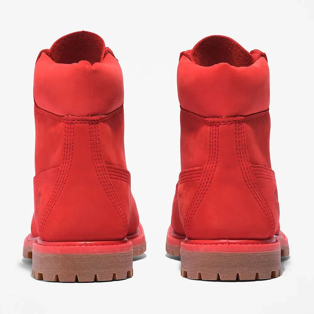 Timberland 50th Anniversary 6 Inch Waterproof Red Nubuck‎ Boots Streetwear